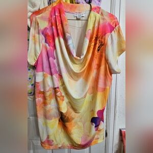 Floral Multicolor Women's Top